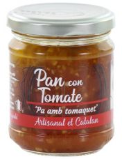 Pan con tomate en verrine prêt à l'emploi