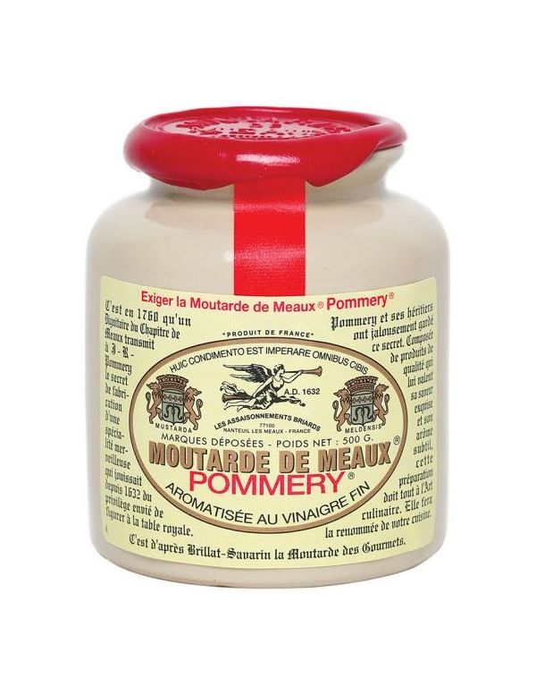Moutarde au miel - Pommery - Les assaisonnements Briards