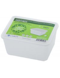 Boîte alimentaire en plastique réutilisable