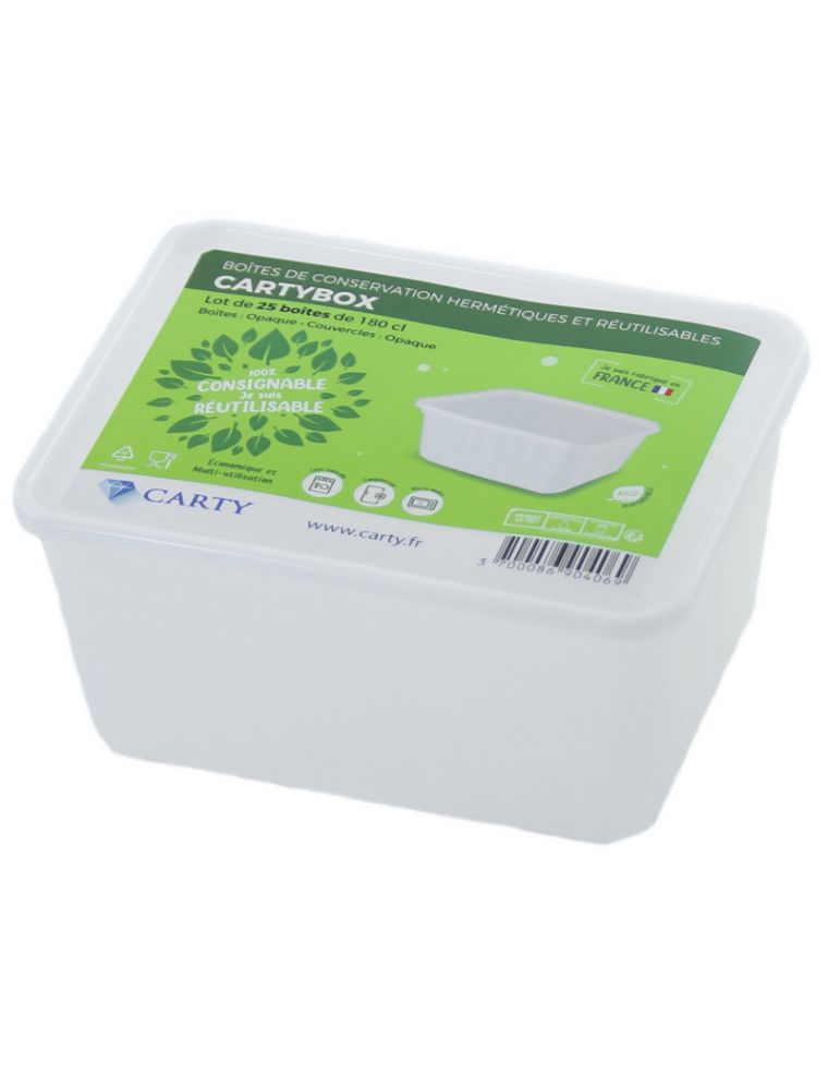 Boîte de conservation hermétique alimentaire 1,8 L - Cartybox 