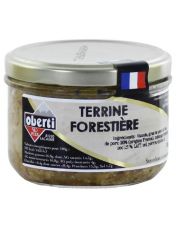 Terrine de campagne forestière en verrine - Salaisons Oberti et Fils