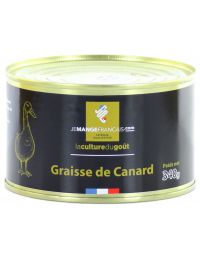 Graisse de canard en conserve