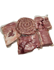 Colis de viande de porc 10kgs - Options Ventrêche en tranches - Terre de  saveurs