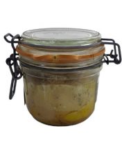 Conserve de foie gras bocal 180g les fins gourmets jemangefrancais.com