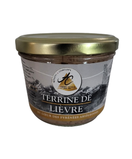 Terrine de Lièvre - Verrine de 180 g - Charcuterie André Cazaux depuis 1969