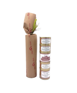 assortiment pâté avec foie gras idée cadeau