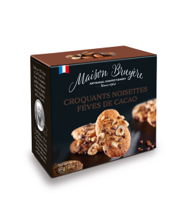 Croquants Noisettes Fèves de Cacao - Maison Bruyère