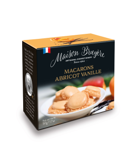 Macaron Abricot Vanille - Maison Bruyère