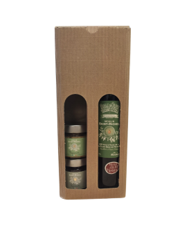 Coffret gourmand autour de l'olive provençale - Huile d'olive et tapenades