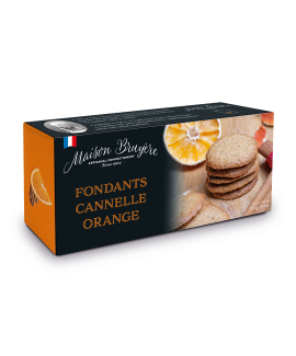 Fondants Cannelle Orange - Biscuits artisanaux fabrication française