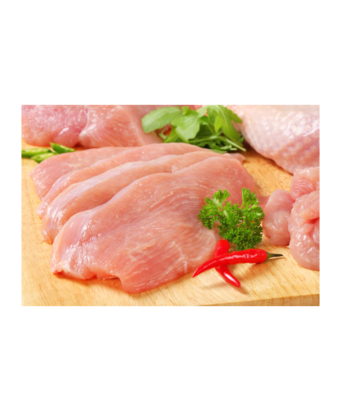Lot 10 escalopes de dinde