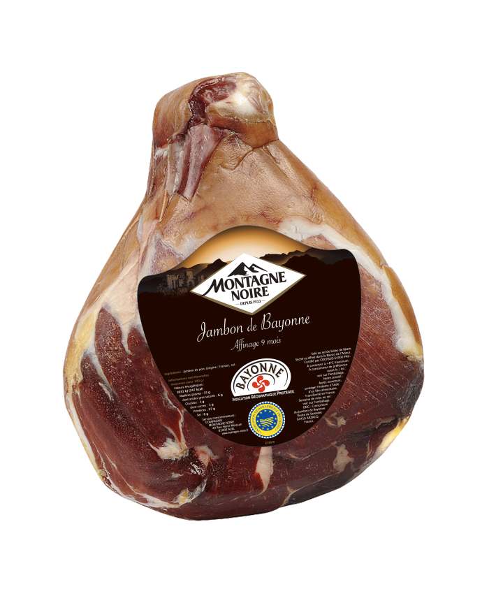 Jambon de Bayonne IGP Entier Désossé