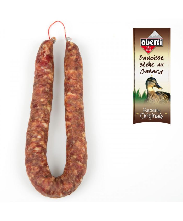 Saucisse sèche de canard