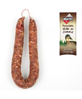 Saucisse sèche de canard