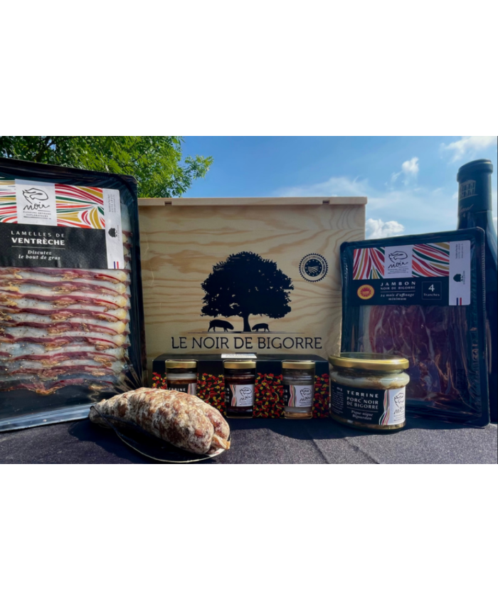 Coffret Porc Noir de Bigorre