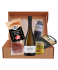 Coffret cadeau charcuterie, foie gras et vin