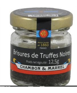 Brisures de truffes noires 12,5 g – Tuber Melanosporum – Saveur intense