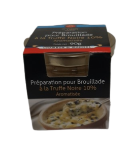 Préparation brouillade truffe noire 10 % – Prête à cuisiner – livrée chez vous