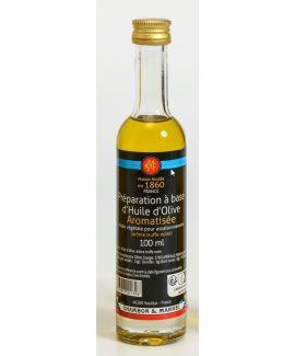 Préparation à base d´Huile d´Olive Aromatisée (Arôme truffe noire)