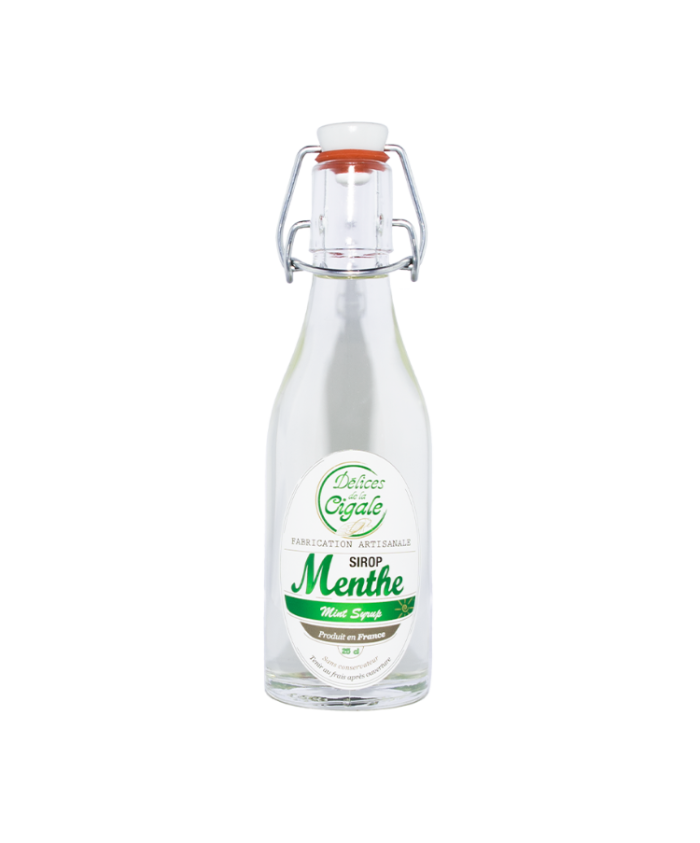 Sirop de Menthe Artisanal - Délices de la Cigale