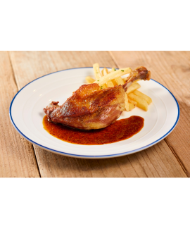 Cuisse de Canard cuisiné aux cèpes