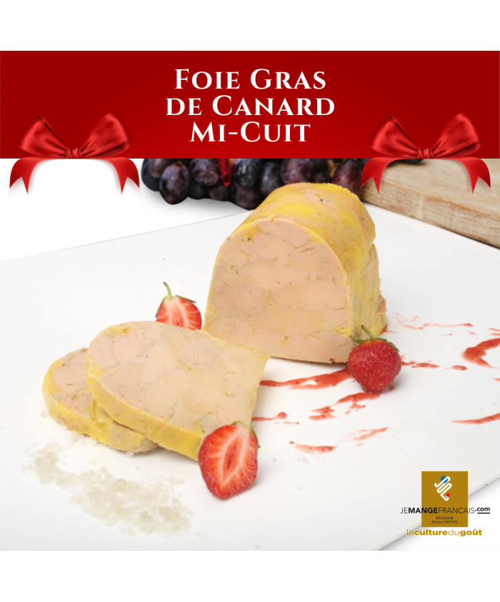 Foie gras de canard mi-cuit