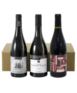 Coffret Découverte 3 Vins Rouge AOP Faugères