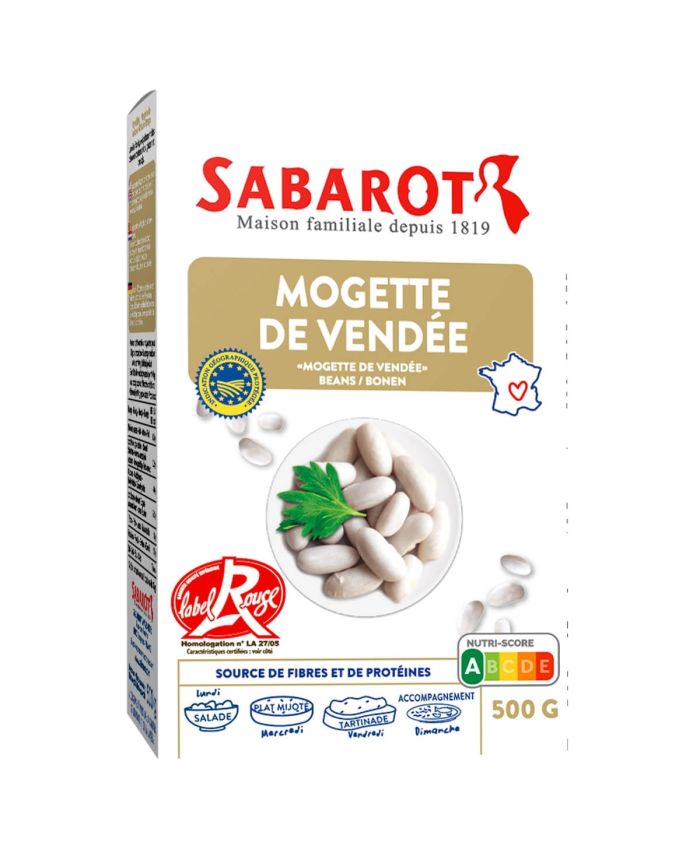 Mogette de Vendée, IGP sachet 500 g
