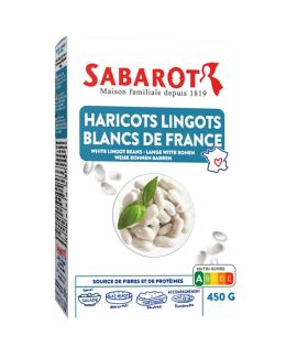 Haricot Lingot Blanc Origine France en sachet 450 g