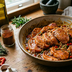 Lomo mariné saveur américaine