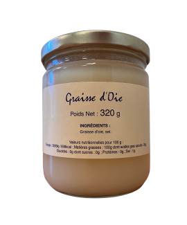 graisse d'oie origine France