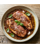 Pluma de porc mariné au Pesto Rosso