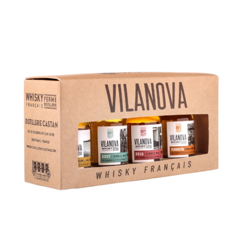 Coffret Dégustation Mignonettes de Whisky – 4x5cl