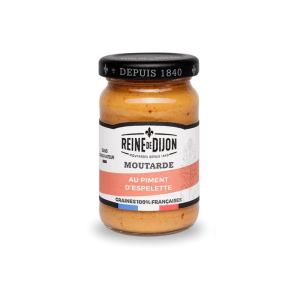 Moutarde de Dijon au piment d'Espelette - Reine de Dijon