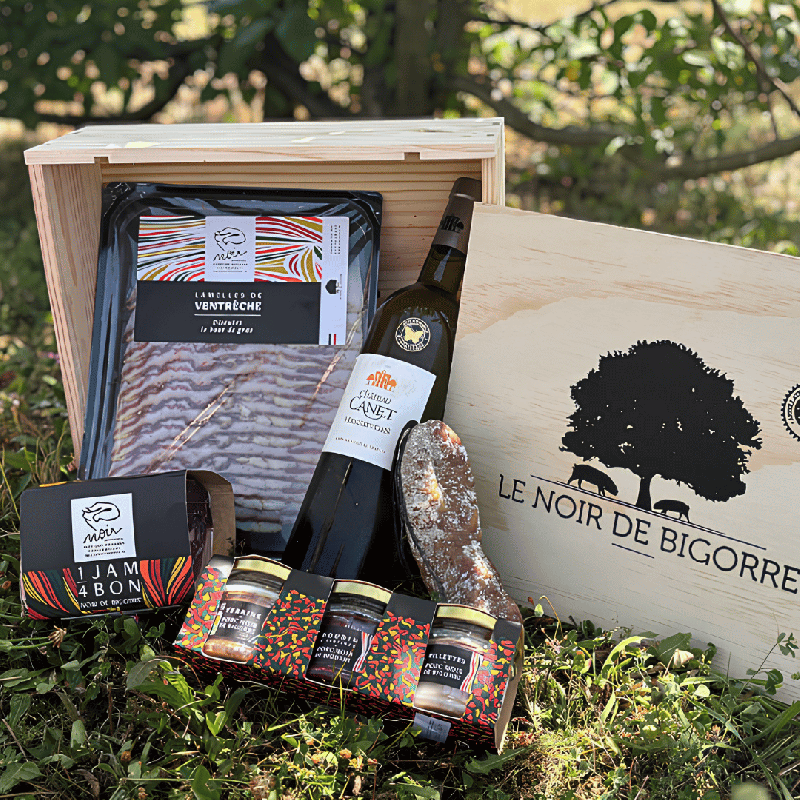 Coffret prestige Porc Noir de Bigorre