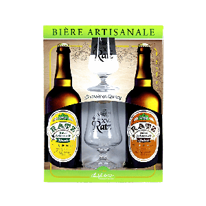 Bières artisanales en Coffret Cadeau - Brasserie Ratz