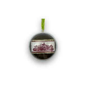 Foie gras de canard truffé 130 g dans sa boule de Noël