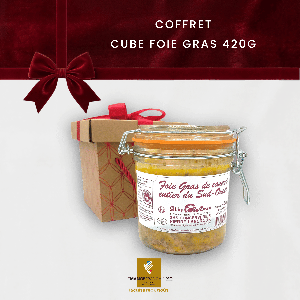 Coffret cadeau foie gras de canard entier IGP - Noël
