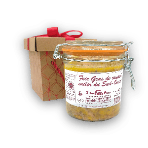 Coffret cadeau foie gras de canard entier IGP - 420g
