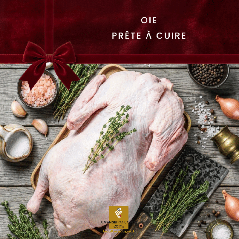 Oie Prête à Cuire ou Effilée - Noël