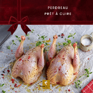 Perdreau Prêt à Cuire - Noël