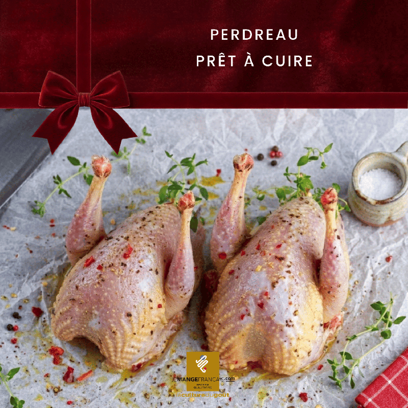 Perdreau Prêt à Cuire - Noël