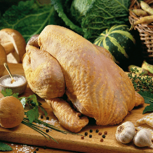 Pintade Chaponnée Prête à Cuire - Noël