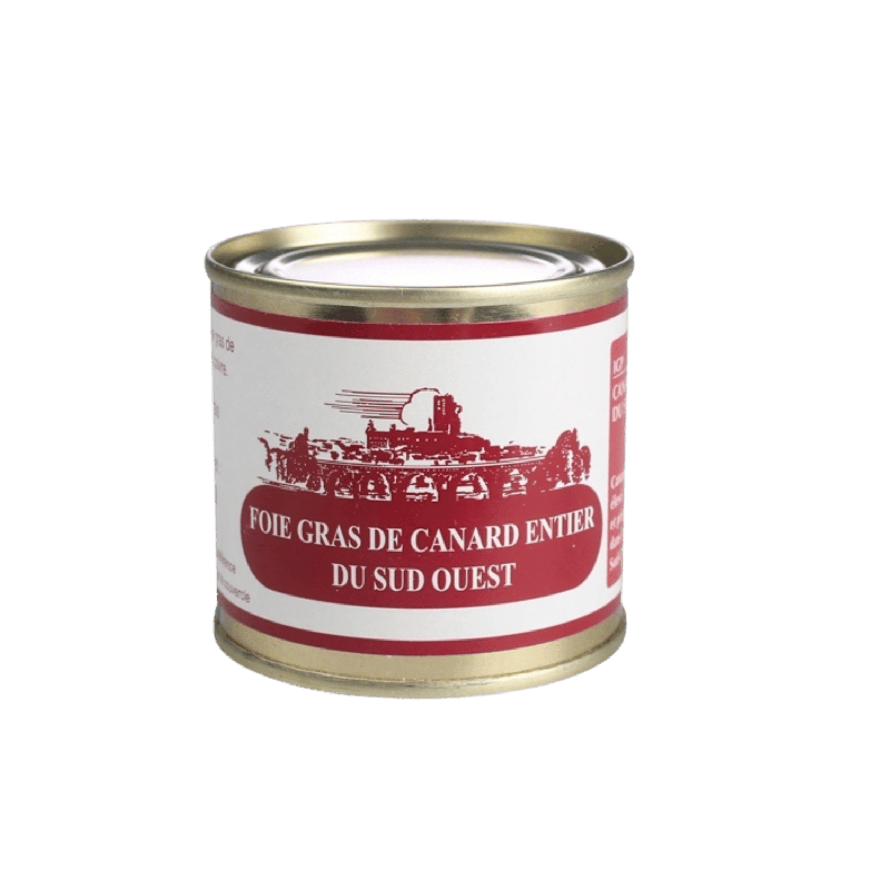Foie Gras de Canard en conserve métallique - 100g
