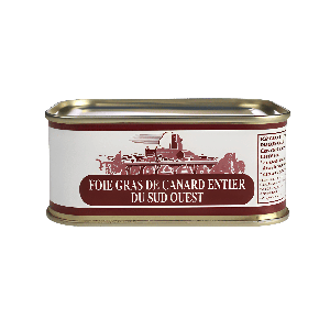 Foie Gras de Canard en conserve métallique - 100g