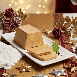 Buchette de foie gras mi-cuit Nature