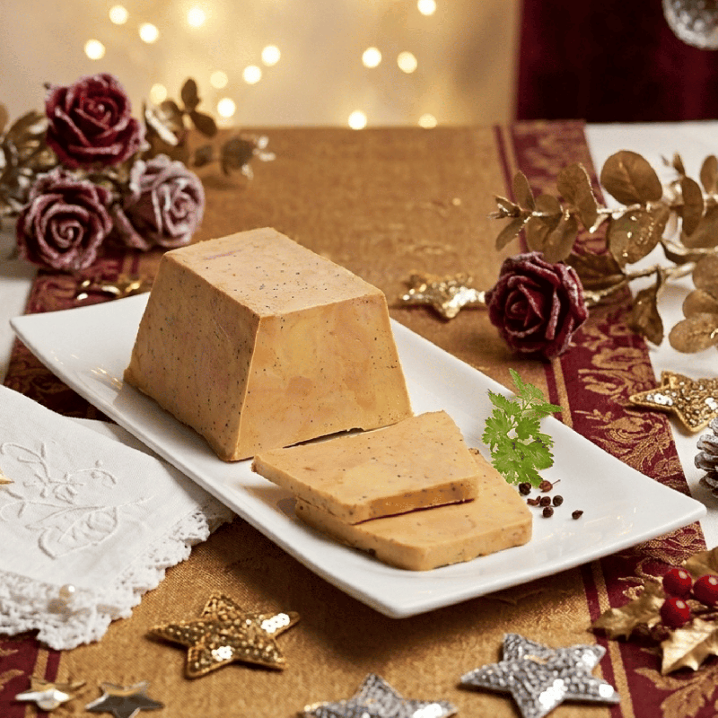 Buchette de foie gras mi-cuit Nature