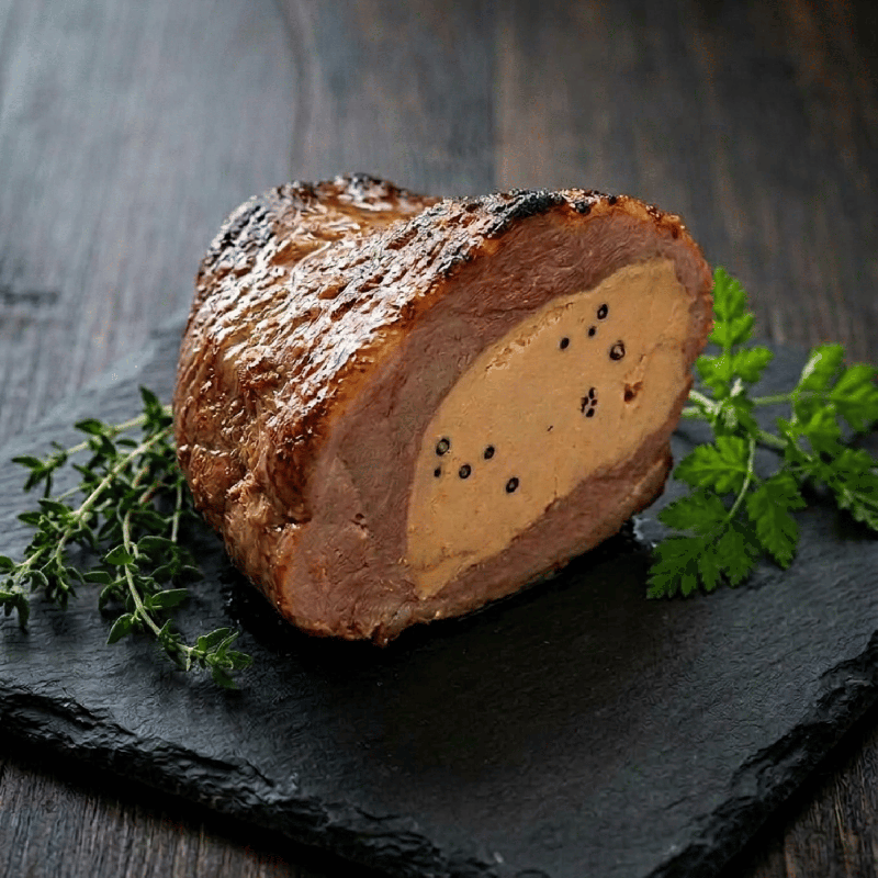 Magret de Canard Fourré au Foie Gras