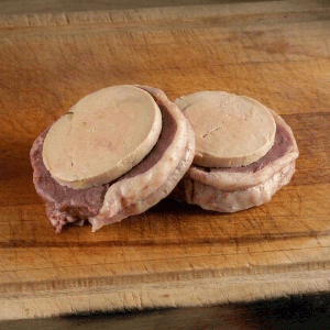 Tournedos de Canard au foie Gras (par 2)