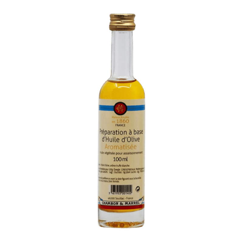 Huile d'Olive aromatisée à la Truffe Blanche - 100ml